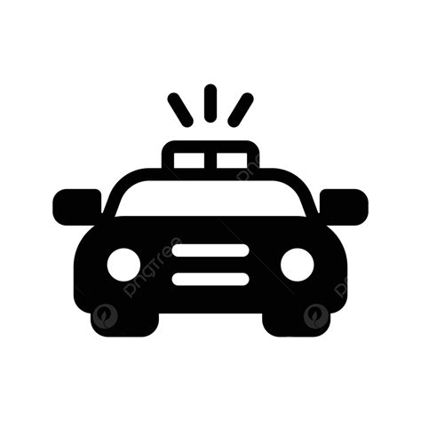 vektor mobil terisolasi polisi vektor vektor terpencil polisi png