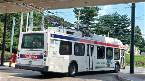 Septa Route New Flyer E Lfr Ride Youtube