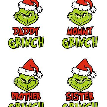 Grinch Christmas Sticker Pack Sticker For Sale By Printown Redbubble