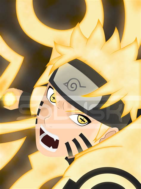 Six Paths Sage Mode Naruto by Solusk on DeviantArt