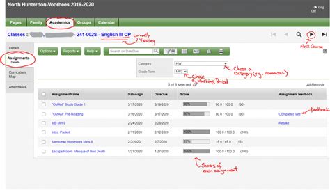 Aspen – Viewing Grades