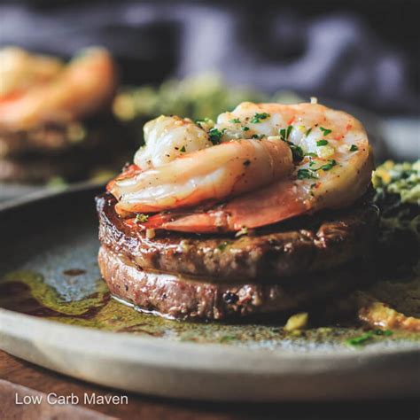 Steak And Shrimp Surf And Turf For Two Low Carb Maven