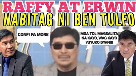 RAFFY TULFO AT ERWIN TULFO NA BITAG NI BEN TULFO SA USAPING