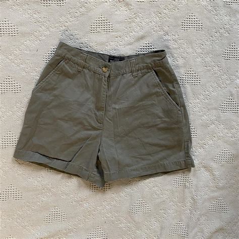 ARMY GREEN HIGH WAISTED SHORTS This Shorts Are The Depop