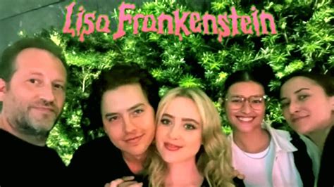 Liza Soberano In Photo With Lisa Frankenstein Co-Stars