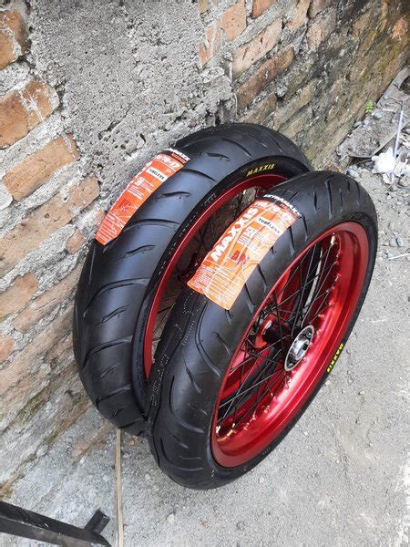 Jual Roda Supermoto Klx 150 Series Wheelset D Tracker Ring 17 Ukur 300