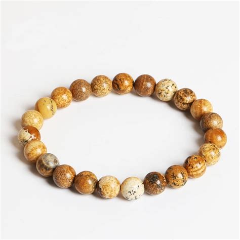 Picture Jasper Bracelet Tina Crystals