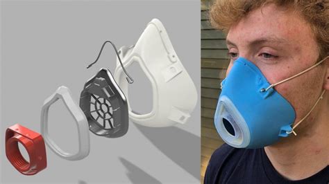 This Anti COVID Mask Breaks The Mold Rechargeable N95 Mask With A