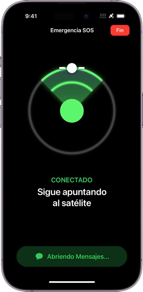 Usar Emergencia SOS vía satélite en el iPhone Soporte técnico de