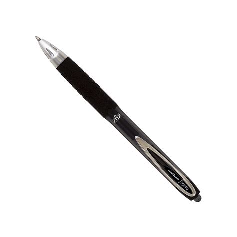 Uni Ball Signo Retractable Gel Rollerball Pen Medium Black Pack Of