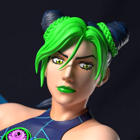 Artstation Jolyne Cujoh Fan Art