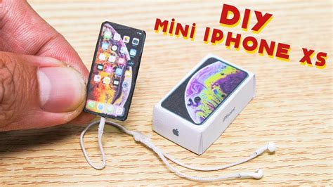 Unboxing Iphone Xs Diy Miniature Iphone Xs Youtube