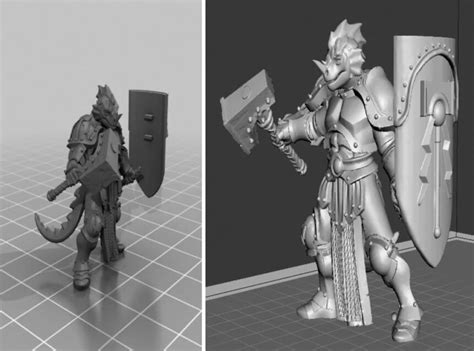 DnD Props for a 3D Printed Dungeons and Dragons Game (D&D)