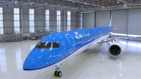 Klm First Embraer E195 E2 Delivery Ceremony Youtube