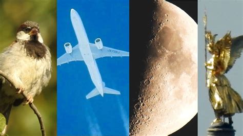 NIKON Coolpix P900 Optical Zoom Test – Moon, Planes, Bird, Church ...