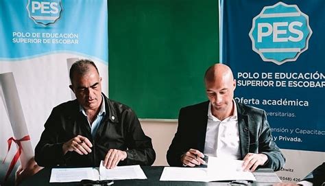 Firma De Convenio Entre La Municipalidad De Escobar Y La Facultad De