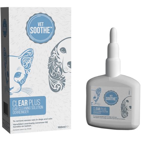 Clear Plus - Ear Cleaning Solution - Ear Cleaning Range - VetSoothe