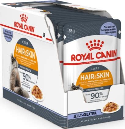 Royal Canin Hair Skin Jelly INTENSE BEAUTY WET FOOD Pouches