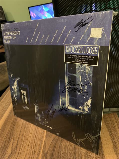 Snagged The New Knocked Loose Album Today And Met The Guys R Hardcore