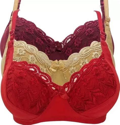 Cotton Blend Push Up Stylish Bra For Honeymoon Full Net Multicolour