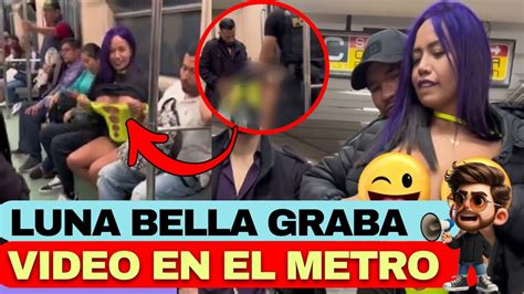 Mujer Luna Bella graba video EXPLICITO con policía en un vagón del