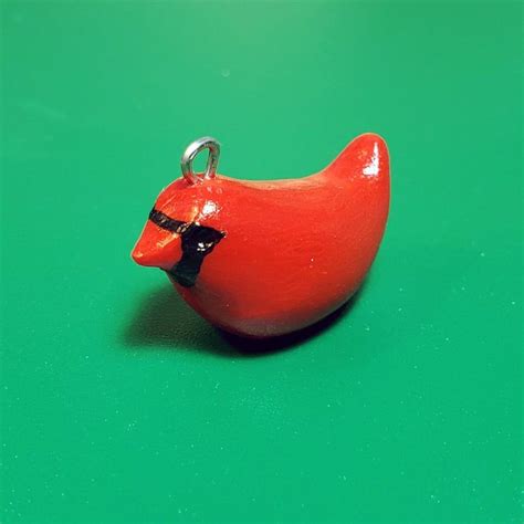 Northern Cardinal Bird Charm Etsy Northern Cardinal Different Birds