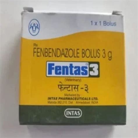 Fentas Fenbendazole Bolus For Clinical Packaging Type Box At