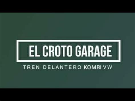 TREN DELANTERO KOMBI VW DE BUJE Y PERNO A ROTULAS Parte 1 YouTube