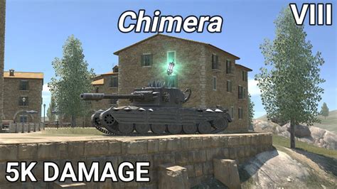 Chimera K Damage Wot Blitz Youtube