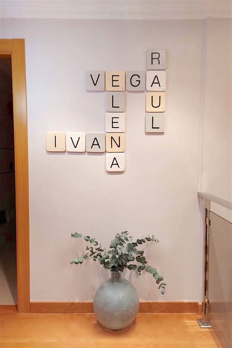 Letras De Madera Scrabble Tu Decoraci N Original