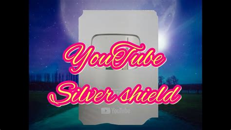 【youtube】10万人突破したので銀の盾silver Shieldがついに届いたがぜ！ Youtube