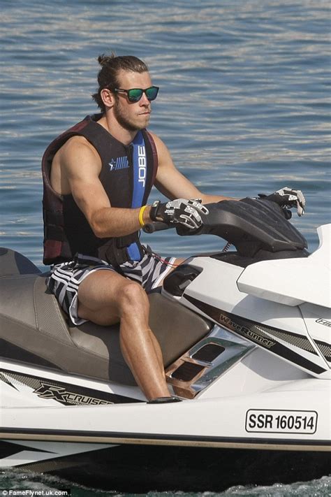 Gareth Bale Parties With Friends In Marbella With Bikini Clad Fans