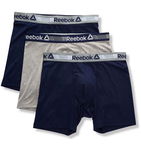 Reebok Men S Performance Boxer Briefs Pack Walmart