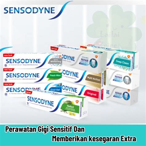 Jual Sensodyne Pasta Gigi Sensitif 100g 160g Protection Original