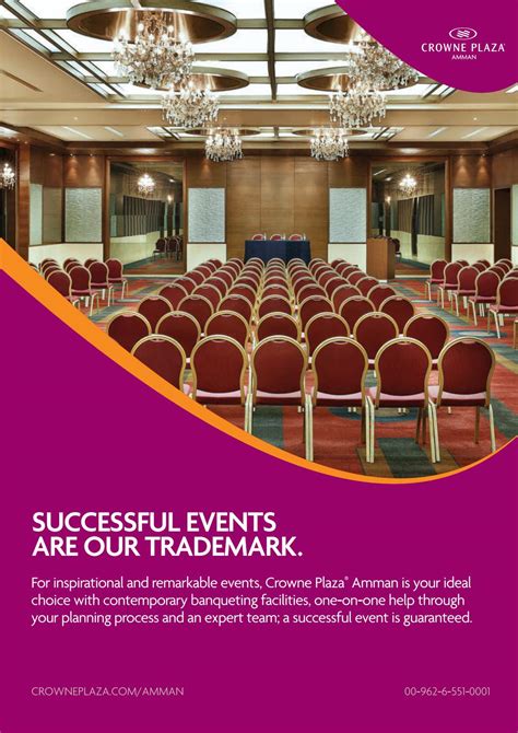 Crowne Plaza Amman | Banqueting by ihgjordan - Issuu