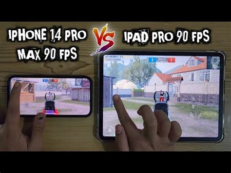 Iphone Fps Vs Ipad Fps Pubg Mobile Test Gameplay Iphone Pro