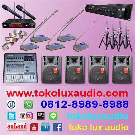 Jual Pasang Paket Sound System Meeting Karaoke Rapat Seminar Yamaha