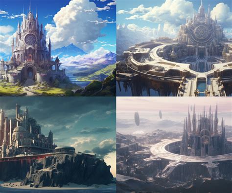 ArtStation - 76 arts - Supermassive Star Fortress Fantasy Architecture ...