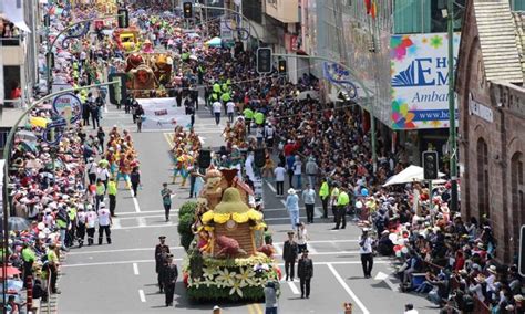 Carnaval 2020: Ambato, una alegoría de los frutos de la tierra