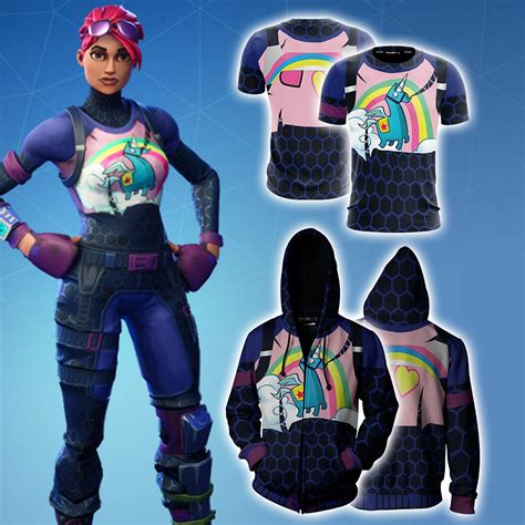 Fortnite Brite Bomber Skin Unisex 3d T Shirt Wackytee