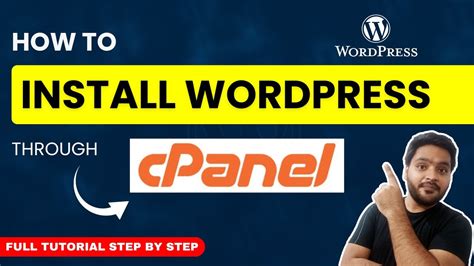 How To Install Wordpress In Cpanel Manually Setup Wordpress On Cpanel