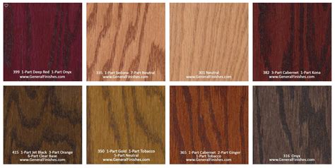 Hardwood Floor Stain Color Chart Flooring Blog