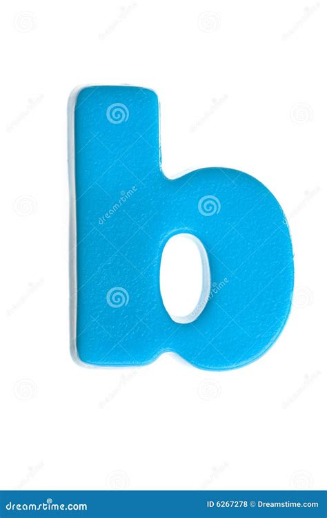 Blue Letter B Stock Photo Image Of Character Bright 6267278