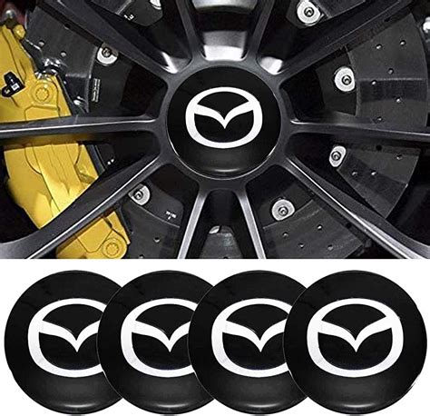 JDclubs 4 X 56 5mm Car Lettering BBS Wheel Center Cap Sticker Wheel