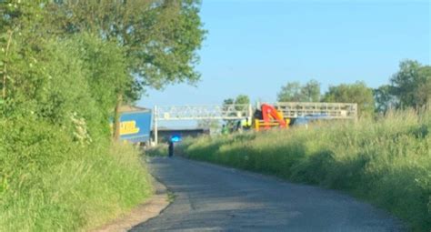 Schwerer Unfall in Baustelle LKW Fahrer verunglückt tödlich auf A3 bei