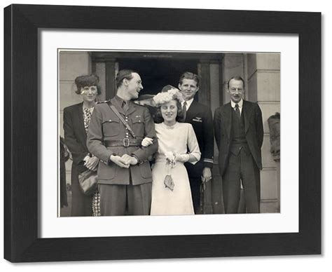 Print Of Wedding Of Kathleen Kennedy And William Cavendish 6th May 1944 Bw Photo Bw Photo