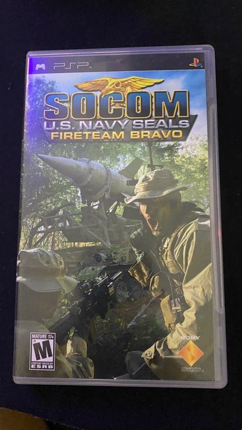 Psp Socom Us Navy Seal Video Gaming Video Games Playstation On