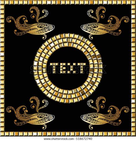 Decorative Zodiac Sign Cetus Cet Horoscope Stock Illustration 518672740