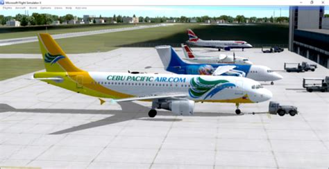 FSX Project Airbus Cebu Pacific Airbus A320 214 RP C3237 RP C3249