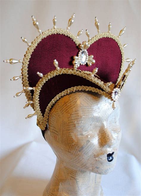 Royal Tudors Headdress Renaissance Headpiece Headband Styles